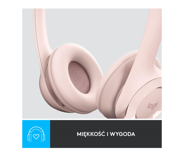 LOGITECH H390 różowy 981-001281 - 1110326 - zdjęcie 10